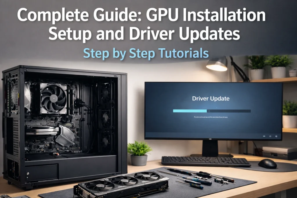 Complete Guide GPU Installation Setup and Driver Updates Step by Step Tutorials