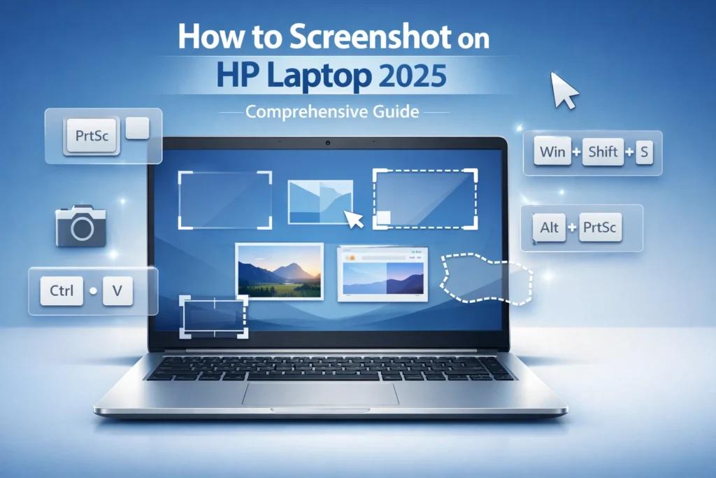 Screenshot on HP Laptop 2025 The Ultimate Guide