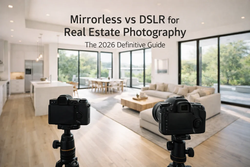 Mirrorless vs DSLR for Real Estate Photography 2026 Guide