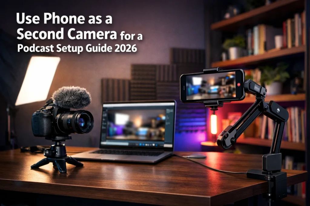 Use Phone as a Second Camera for a Podcast Setup Guide 2026