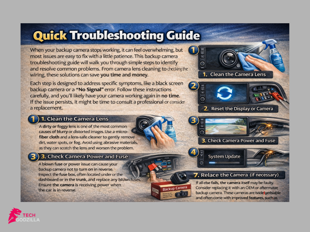 How to clean the lens when your back camera isn't working.