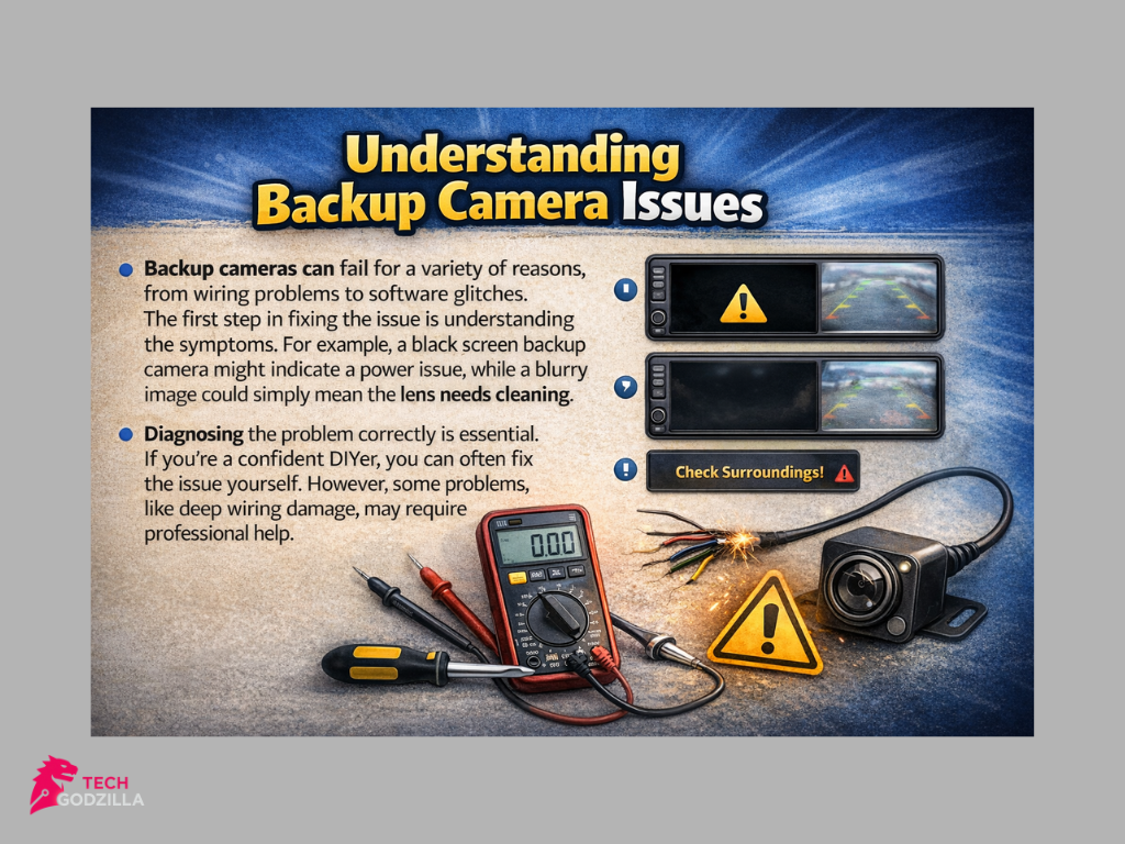 Troubleshooting guide for why isn't my back camera working.