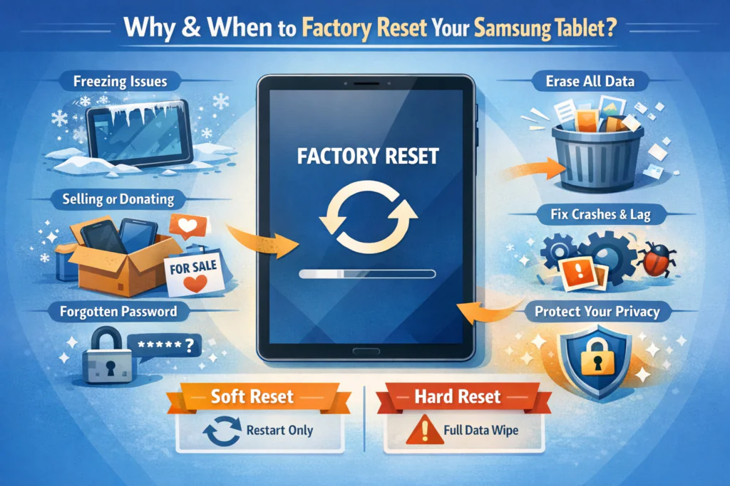 Factory Reset a Samsung Tablet
